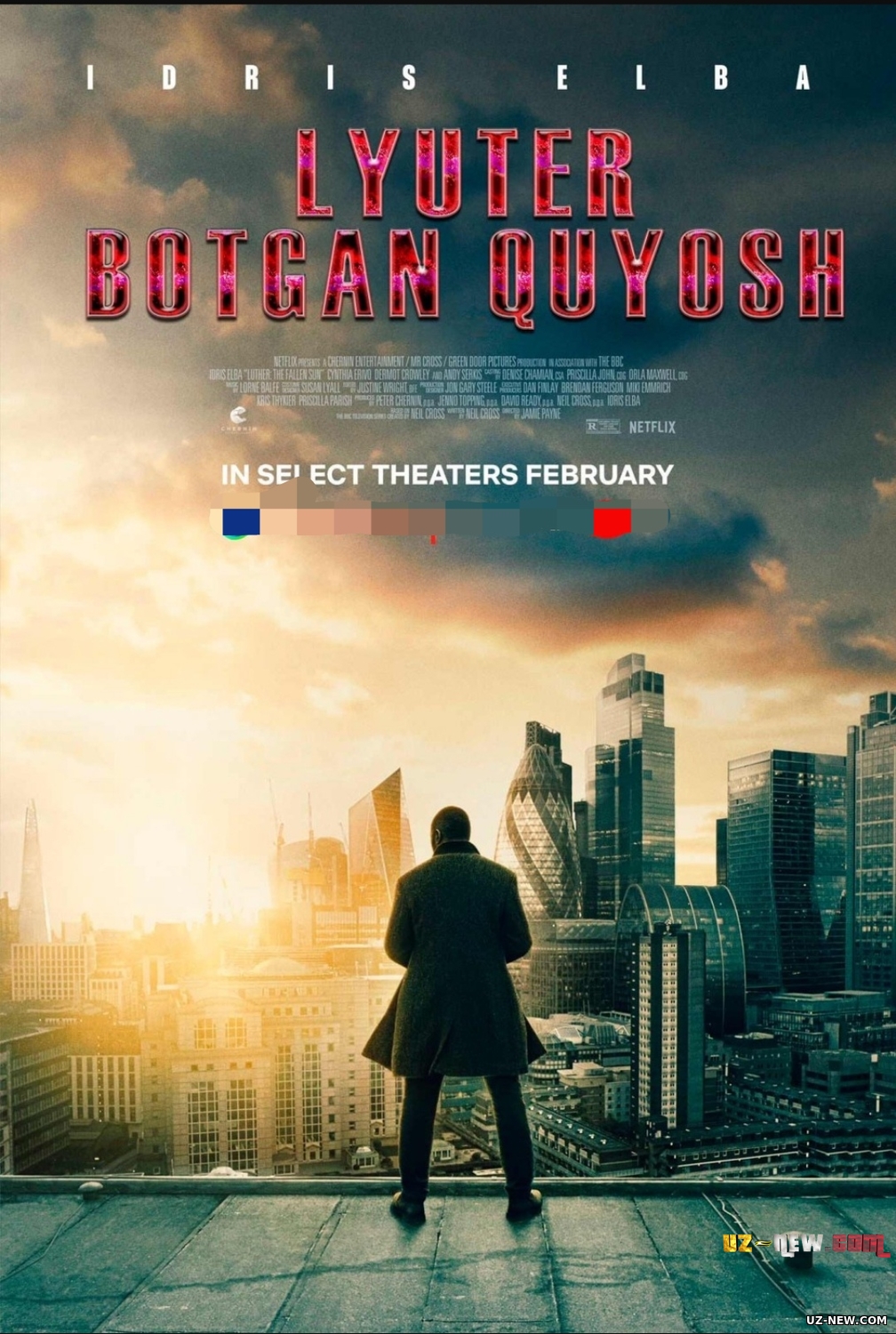 Lyuter: Qulagan quyosh Britaniya filmi Uzbek tilida O'zbekcha 2023