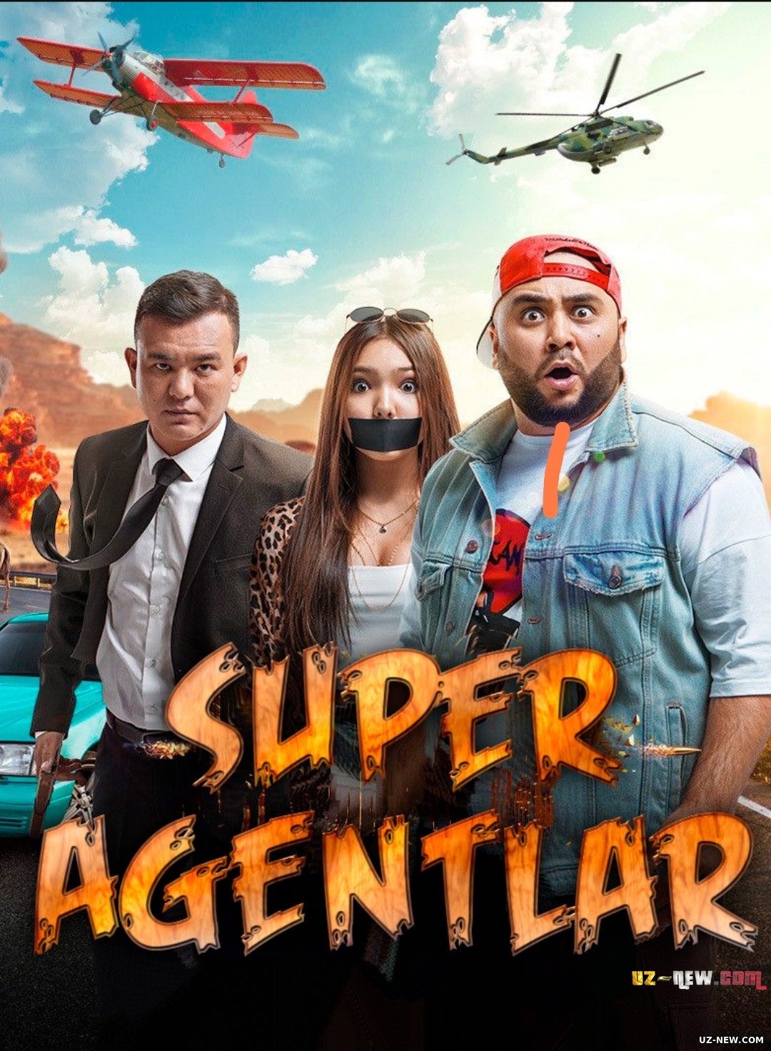 Super agentlar / Super josuslar Qozog'iston komediyasi Uzbek tilida O'zbekcha 2022