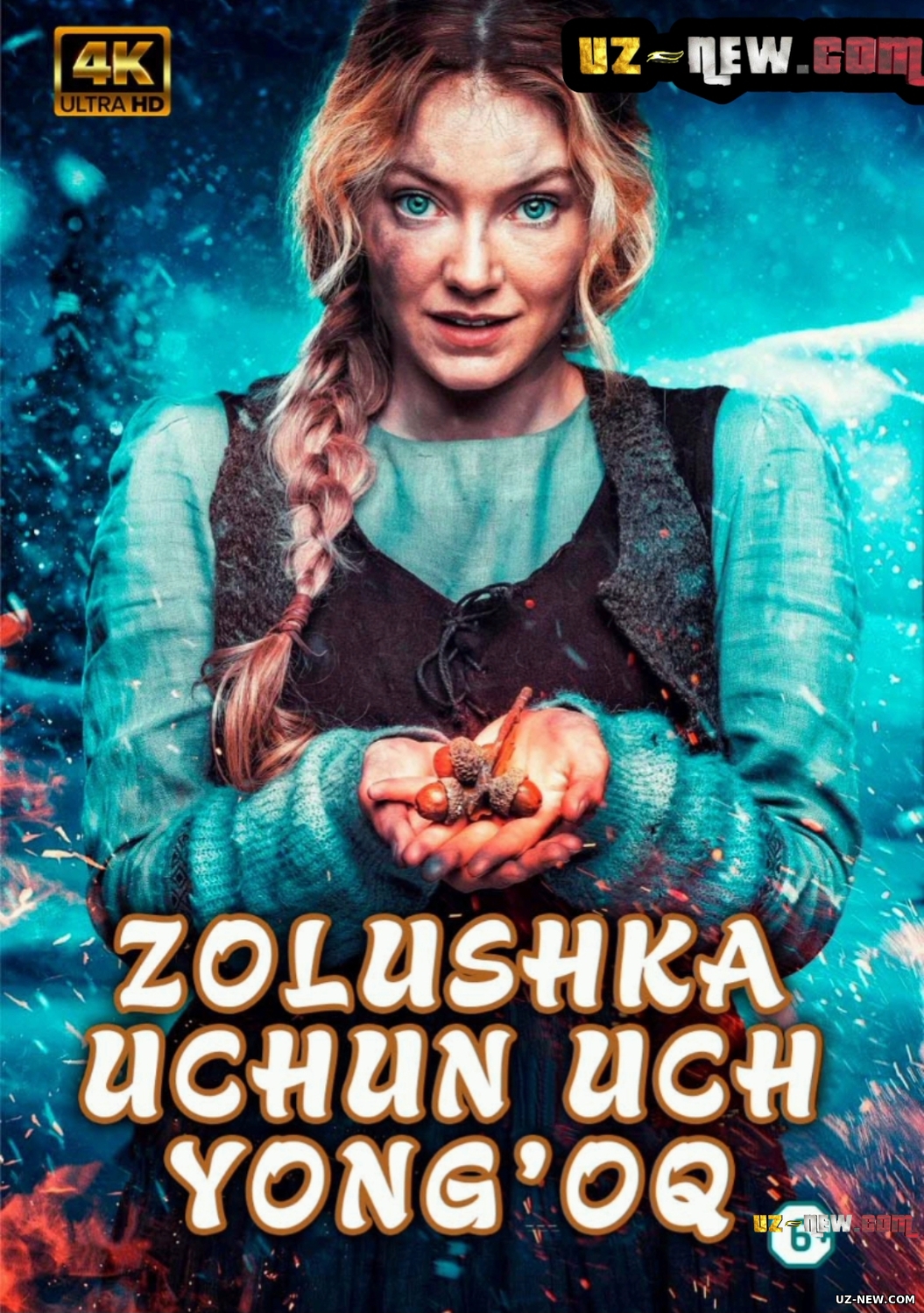 Sinderella / Zolushka uchun uch yong'oq (Norvegiya filmi Uzbek tilida O'zbekcha) 2022