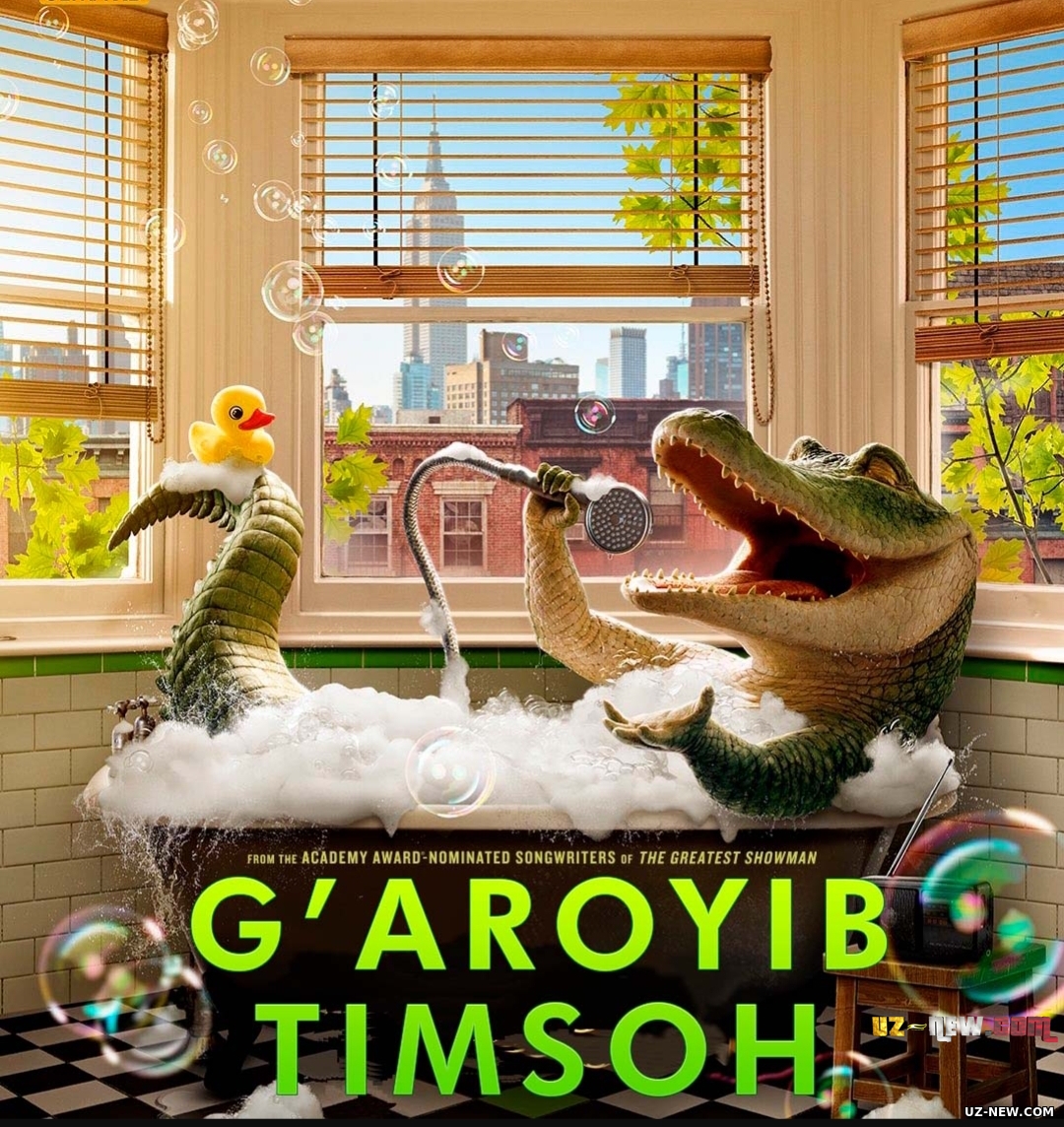 G'aroyib timsoh / Крокодил Лайл (Premyera Uzbek tilida O'zbekcha) 2022