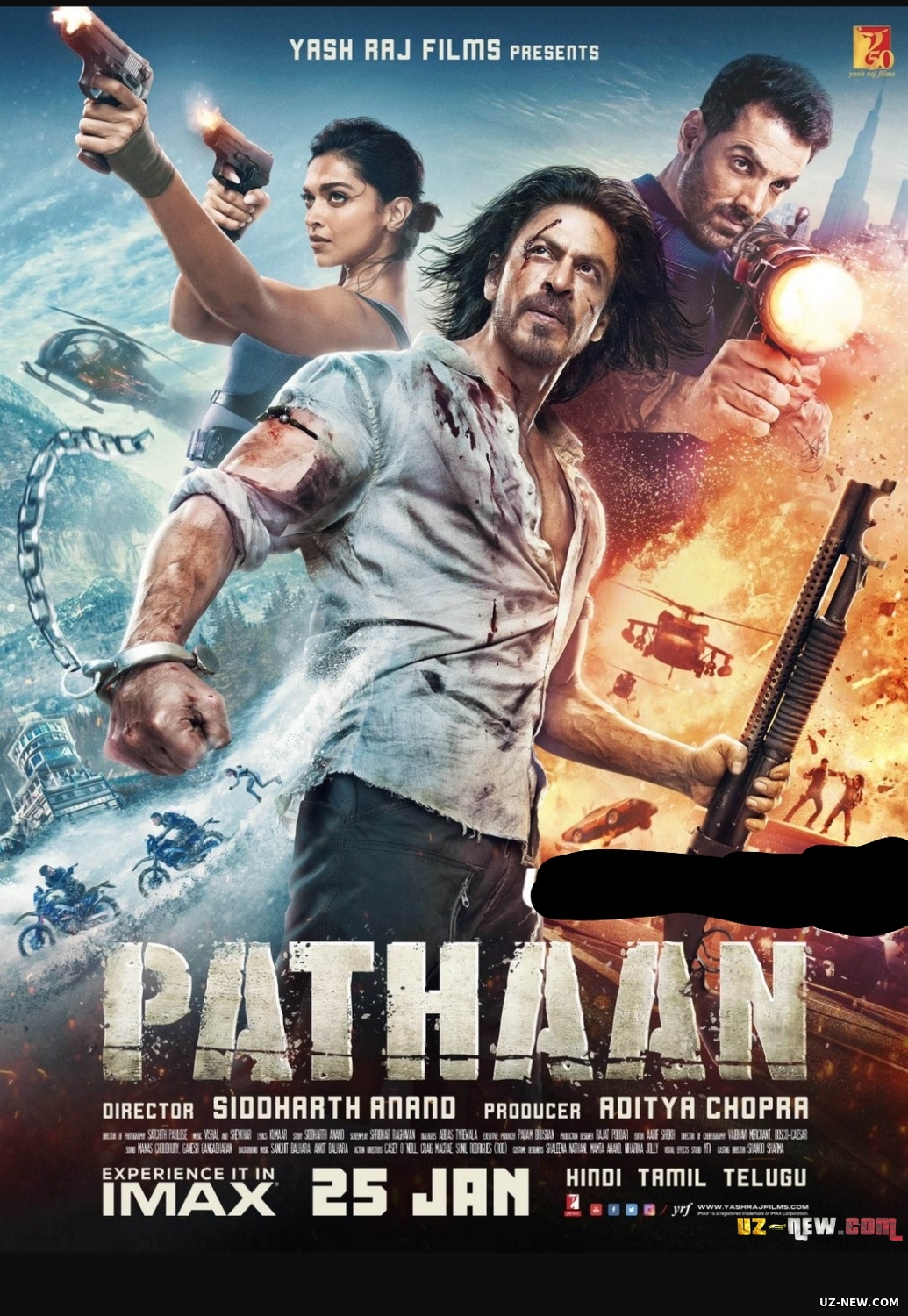 Pathaan / Patxan / Патхан Hind kino Uzbek tilida O'zbekcha 2023