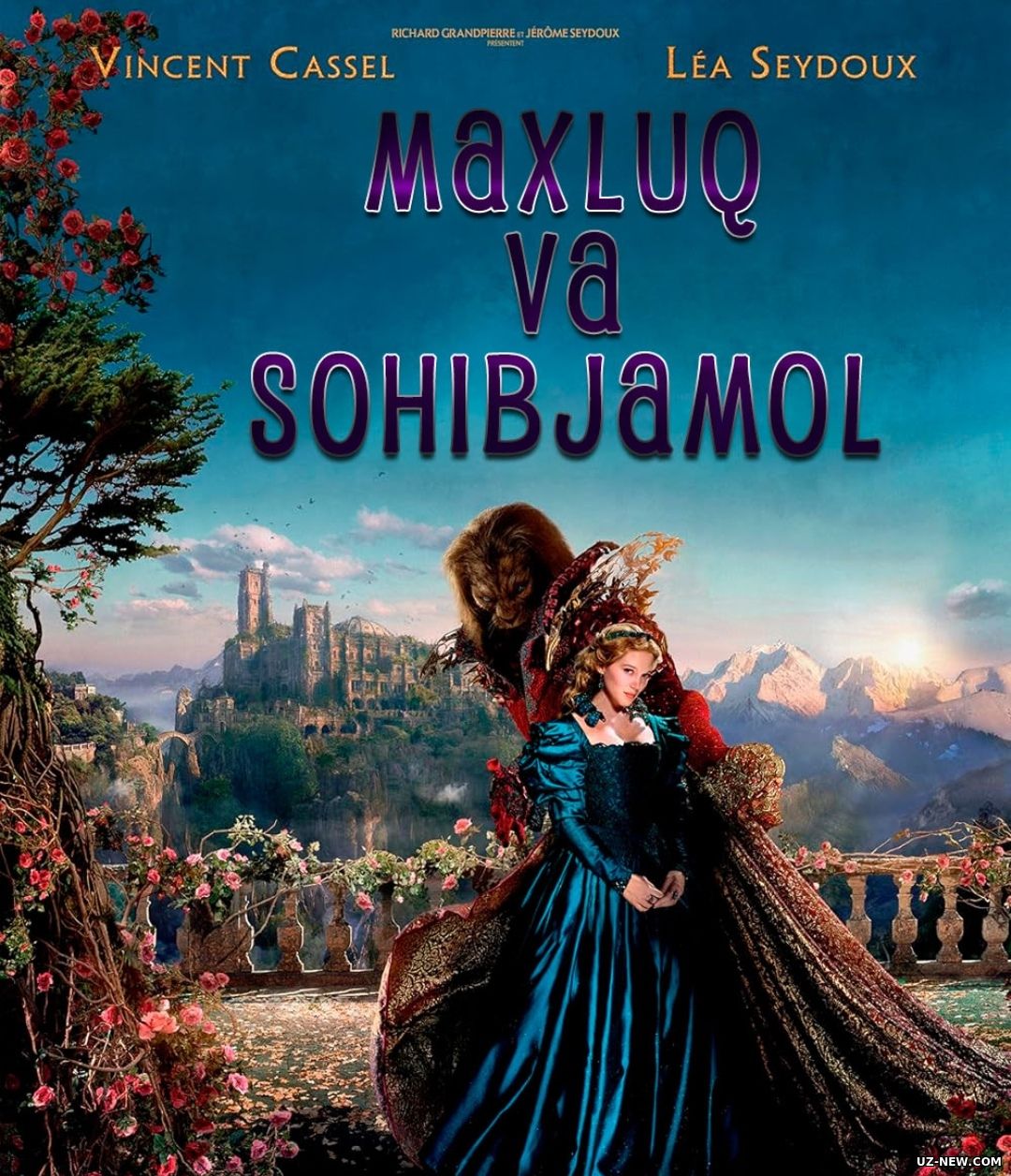 Sohibjamol va maxluq / Maxluq va soxibjamol Fransiya filmi Uzbek tilida O'zbekcha 2014