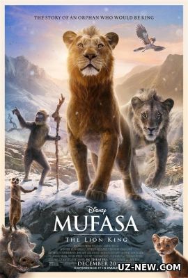 Mufasa: Qirol sher (2024) Premyera Multfilm Uzbek tilida