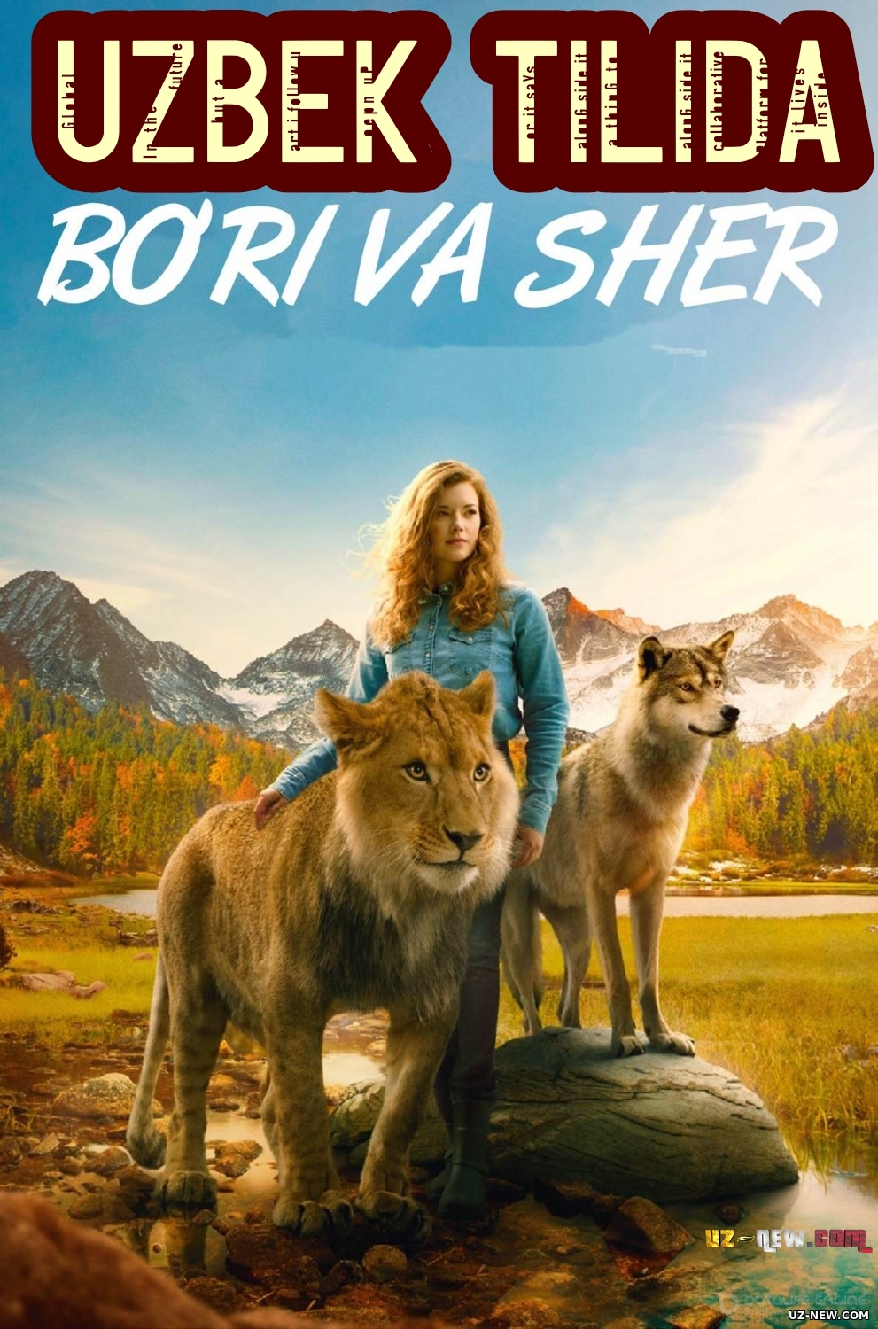 Bo'ri va Sher (2021) Fransiya filmi Uzbek tilida