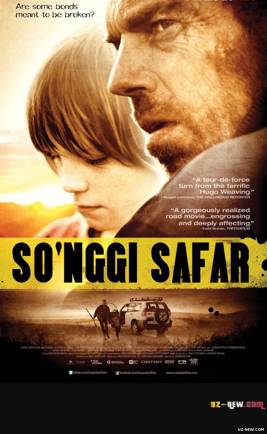 So'nggi safar / So'nggi manzil / Oxirgi safar (Avstraliya filmi Uzbek tilida 2009)