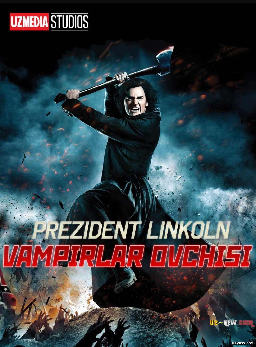 Prezident Abraham Linkoln: Vampirlar ovchisi Ujas film Uzbek tilida